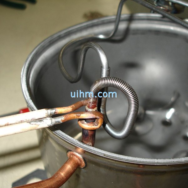 induction brazing copper pipes