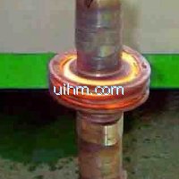 induction heating axle